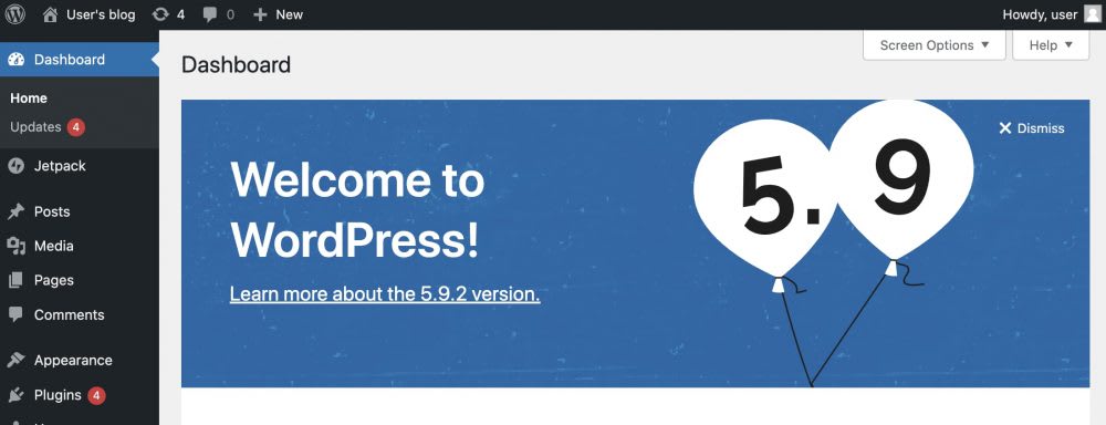Amazon LightsailでWordPress構築 - WordPress設定編
